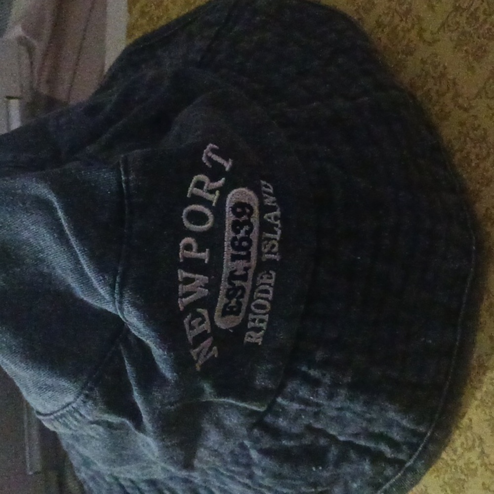 Newport RI Blue Gray Bucket Hat One Size Fits All